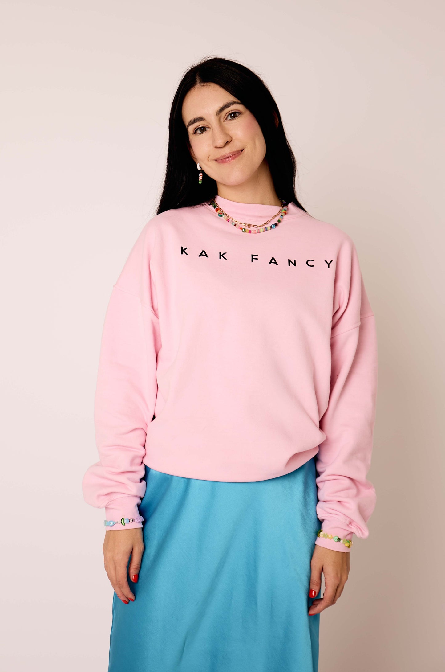 KAK FANCY CREWNECK - PINK