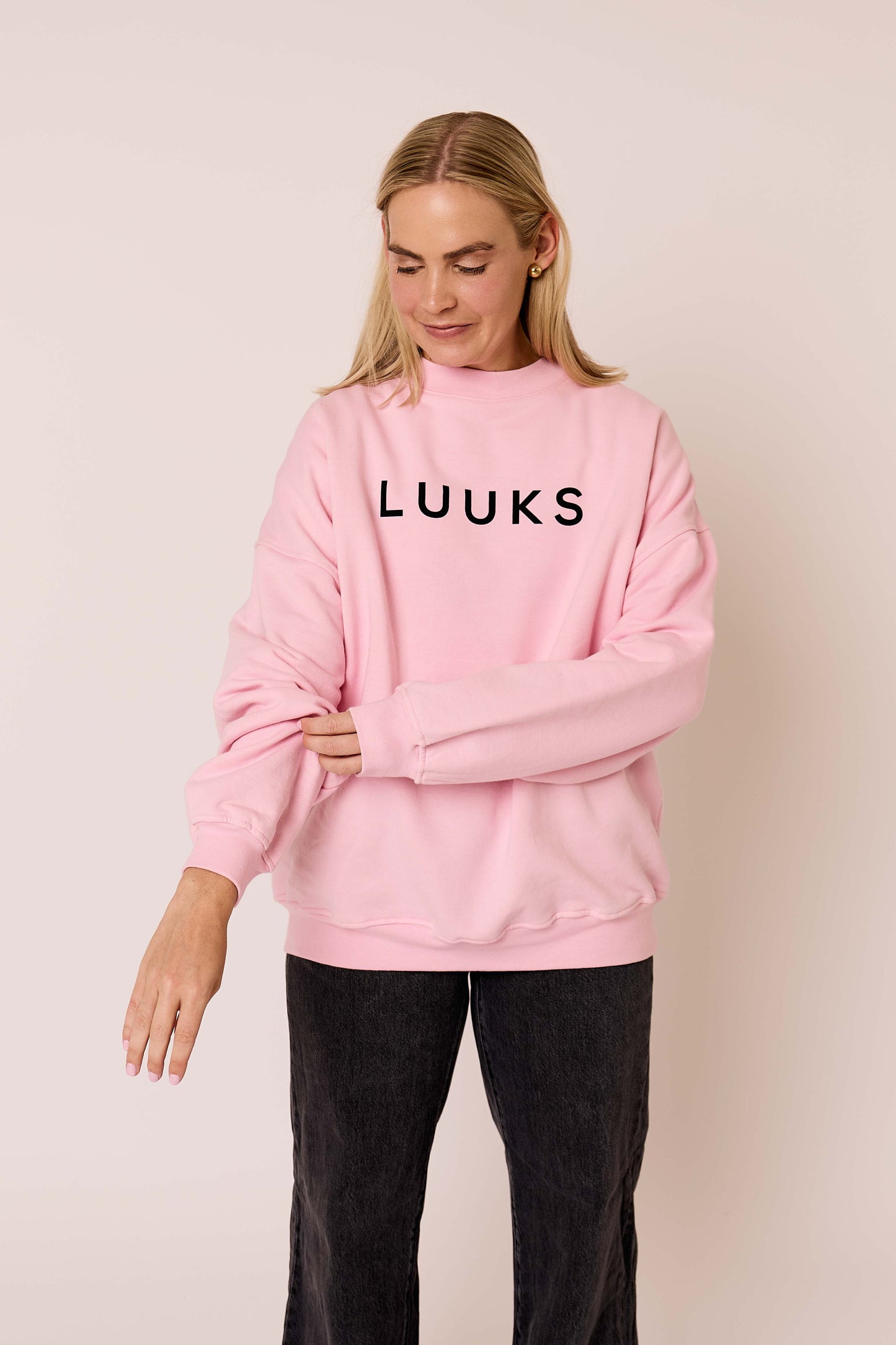 LUUKS CREWNECK - PINK