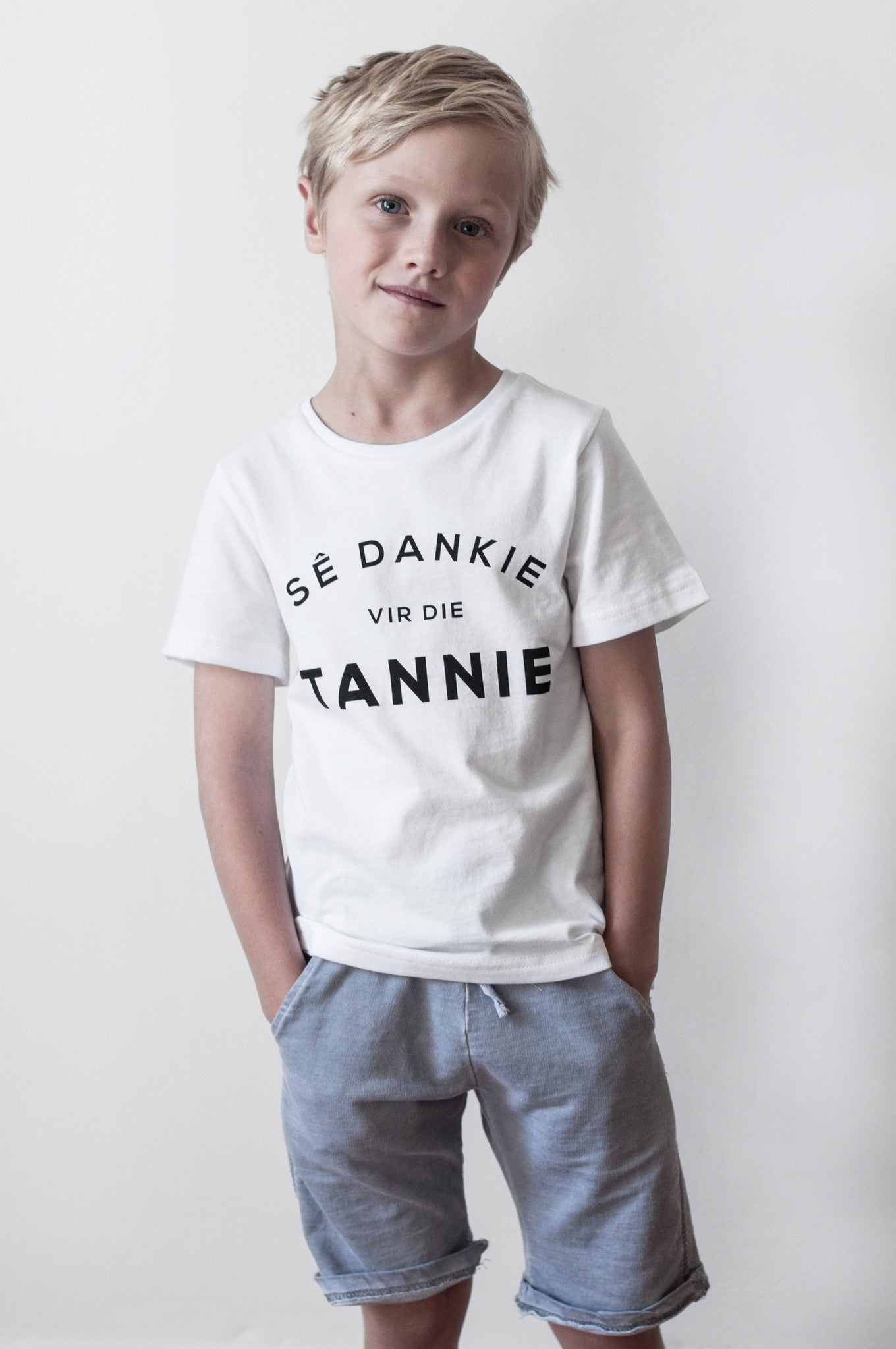 SÊ DANKIE VIR DIE TANNIE KIDS TEE