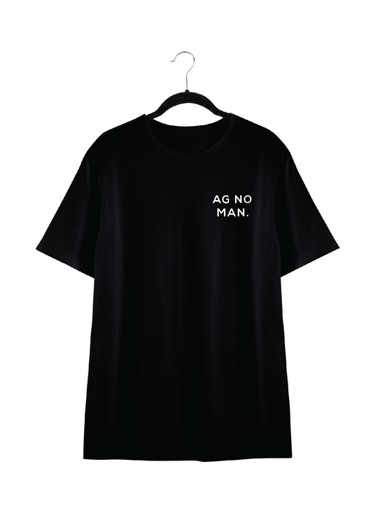 AG NO MAN BLACK TEE