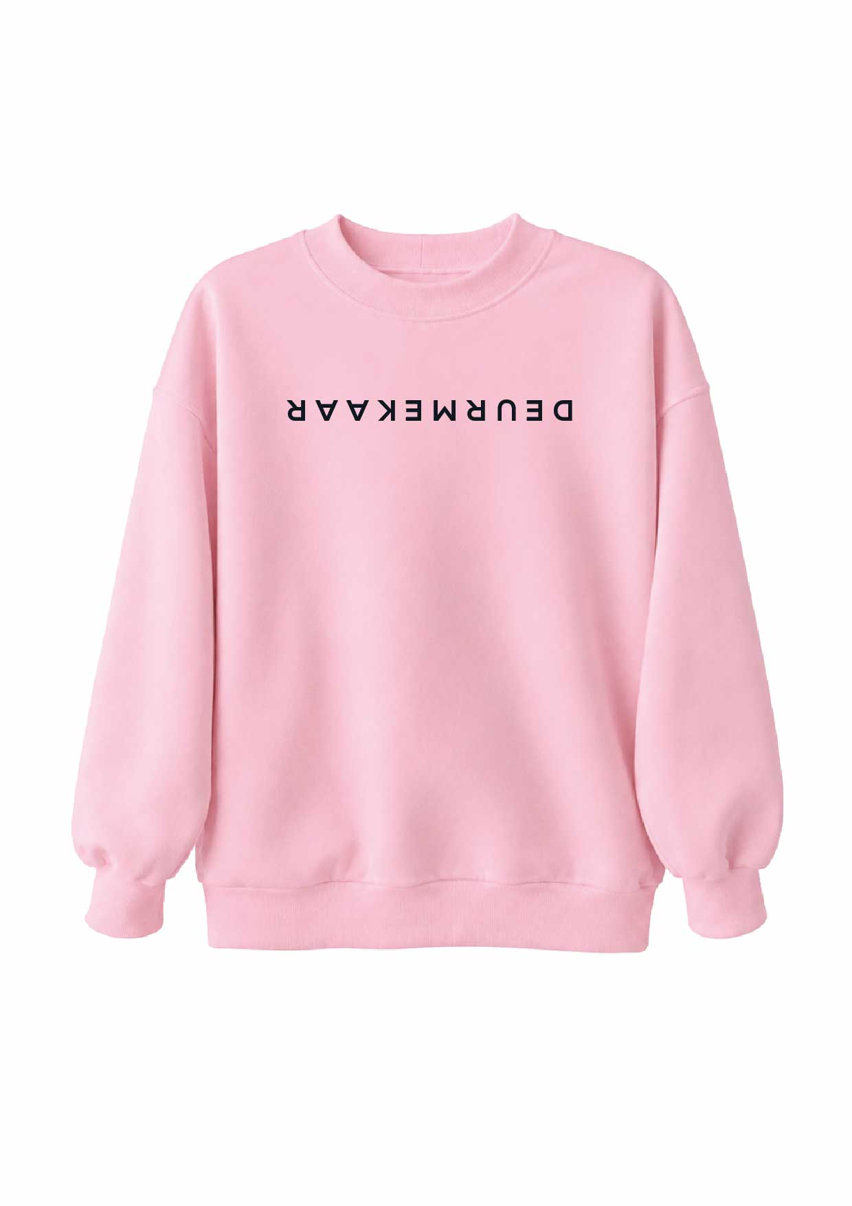 DEURMEKAAR CREWNECK - PINK