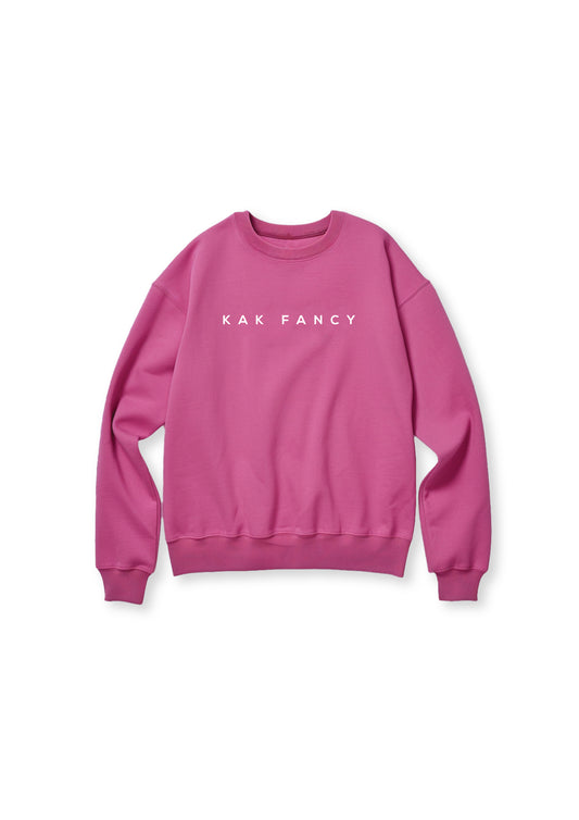PINK KAK FANCY CREWNECK