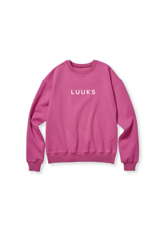 PINK LUUKS CREWNECK