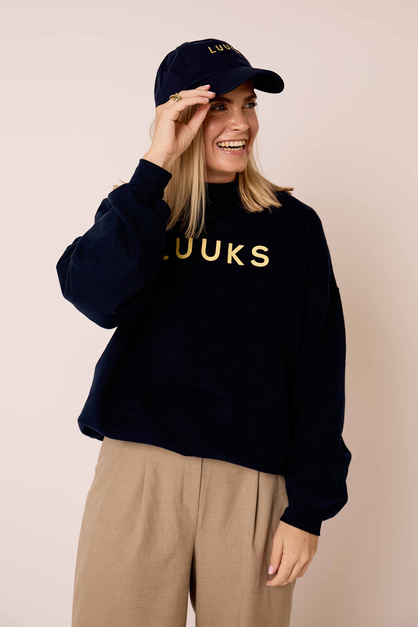 LUUKS CREWNECK - NAVY