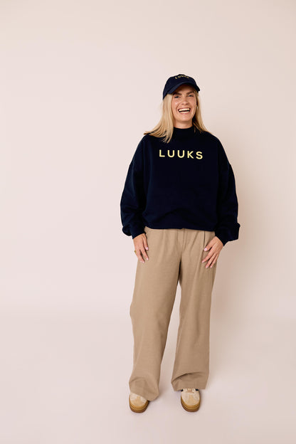 LUUKS CREWNECK - NAVY