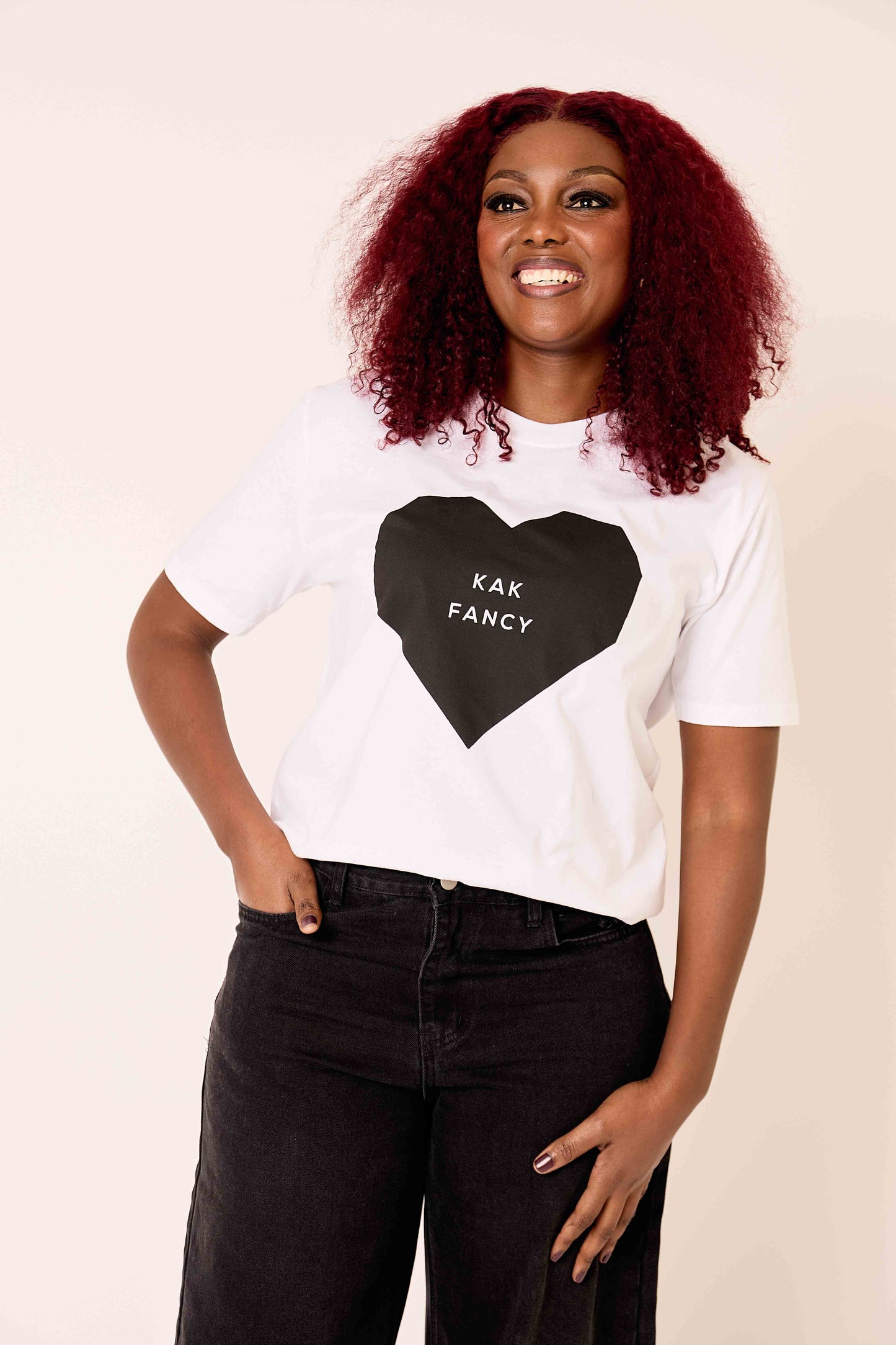 KAK FANCY WHITE TEE