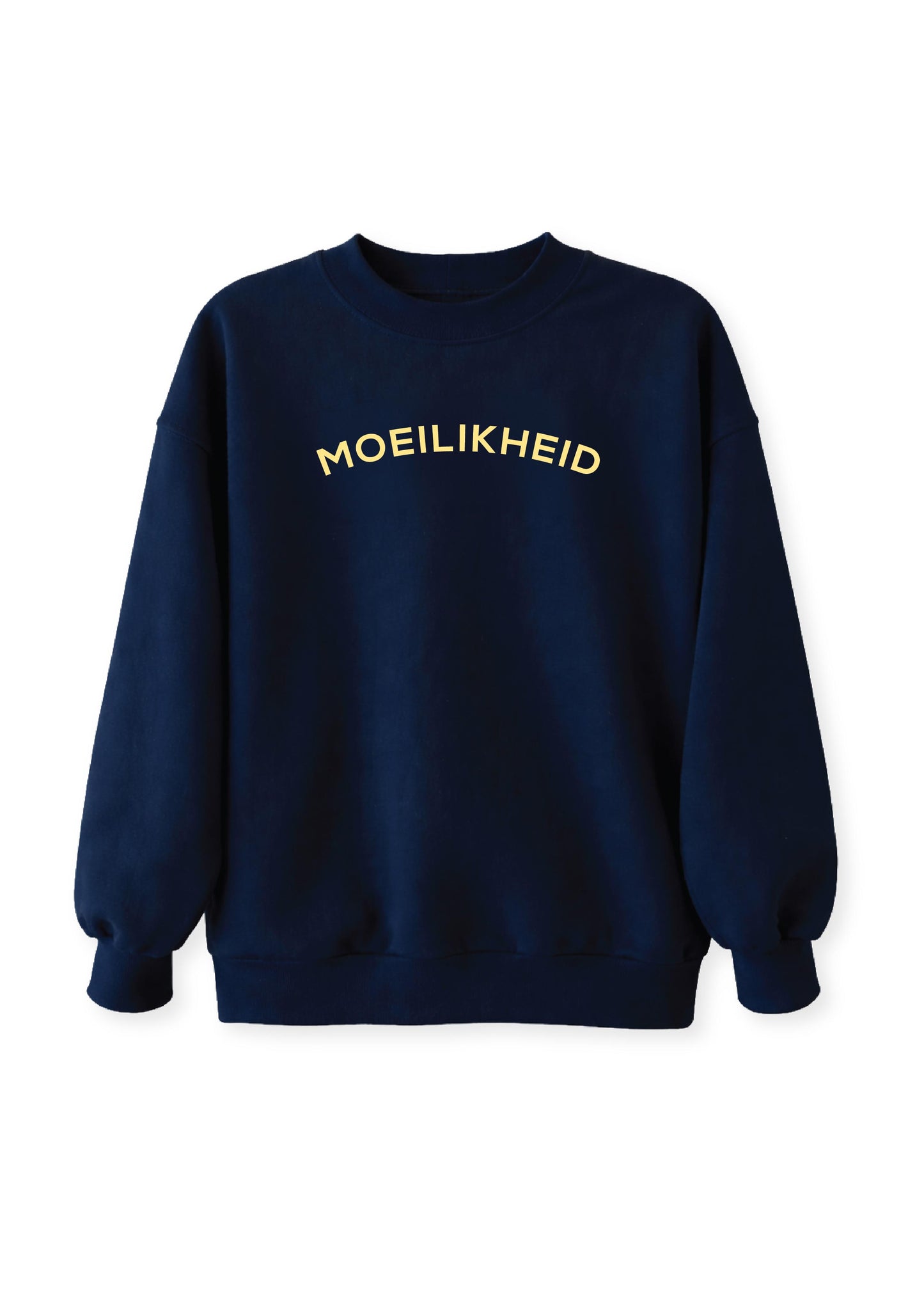 MOEILIKHEID CREWNECK - NAVY