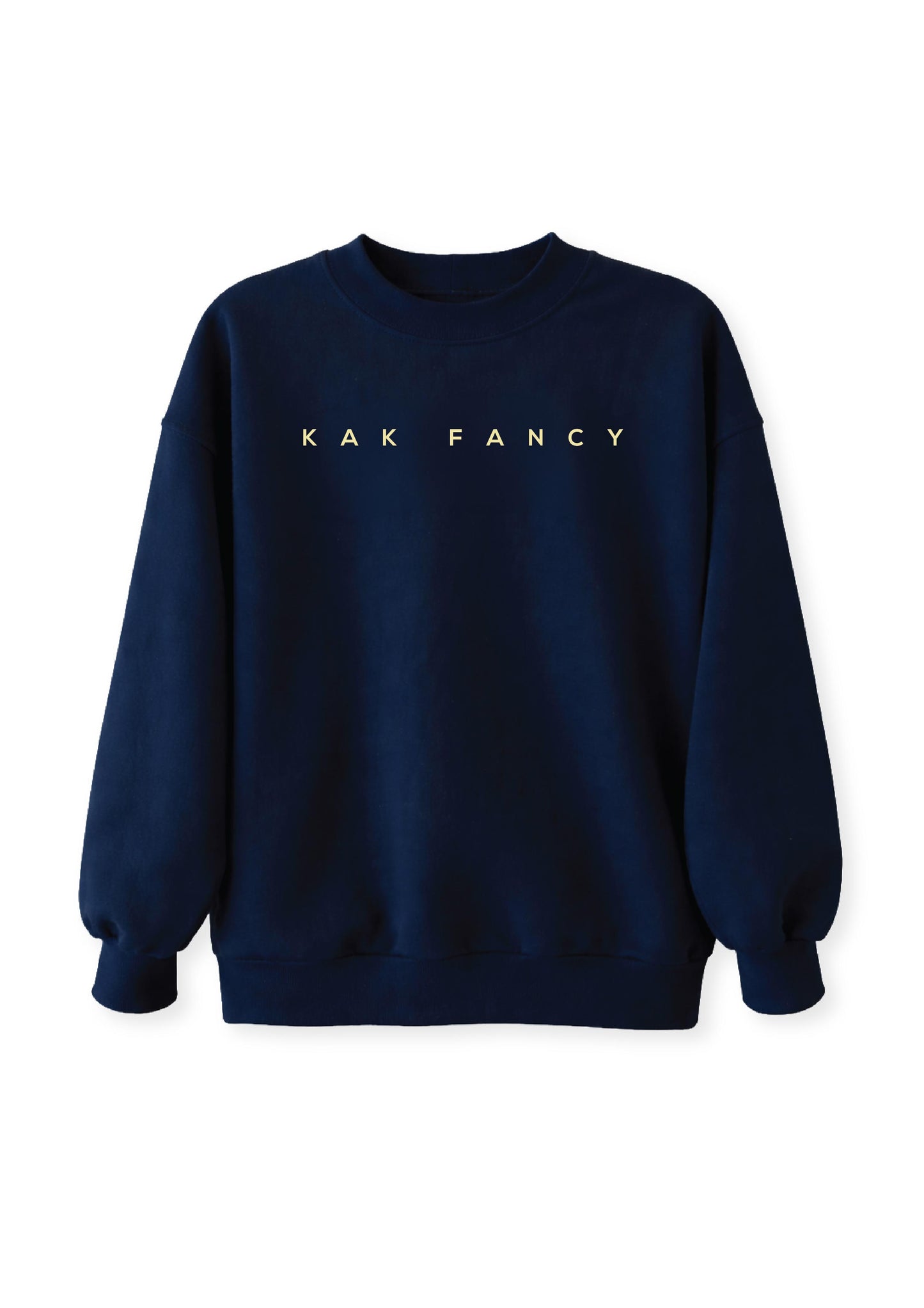 KAK FANCY CREWNECK - NAVY