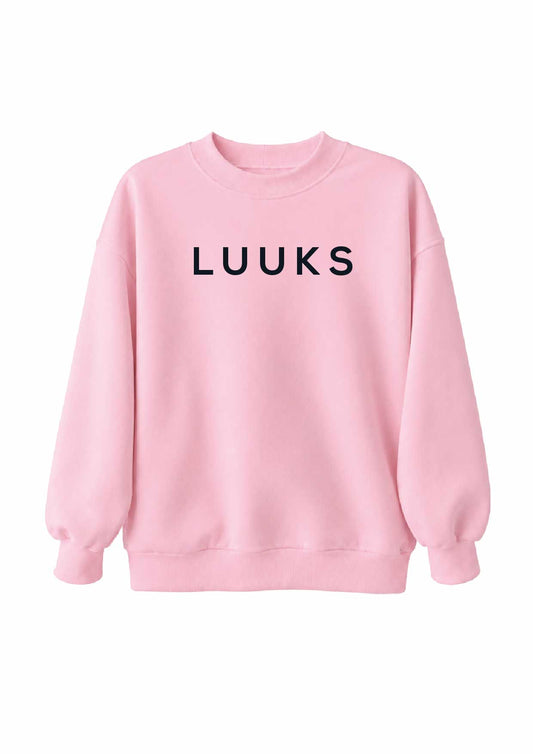 LUUKS CREWNECK - PINK