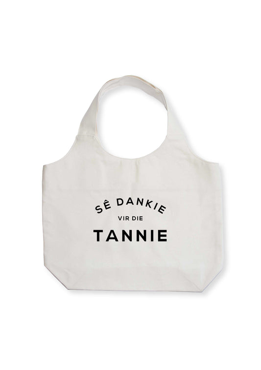 SE DANKIE VIR DIE TANNIE TOTE BAG